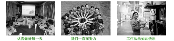 認真做好每一天/我們一直努力/工作從未如此快樂(lè )