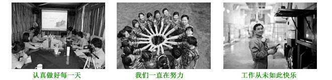 認真做好每一天/我們一直努力/工作從未如此快樂(lè )