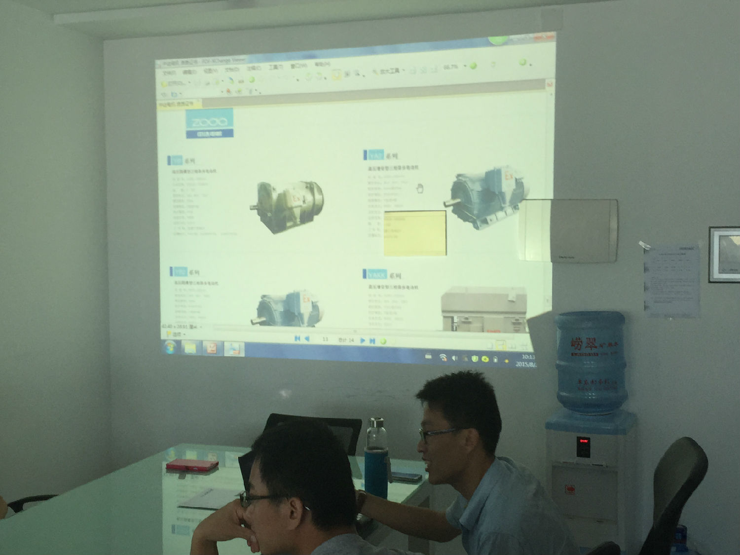 羅德轉子泵與電機廠(chǎng)家進(jìn)行技術(shù)交流